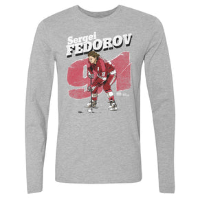 Sergei Fedorov Men's Long Sleeve T-Shirt | 500 LEVEL