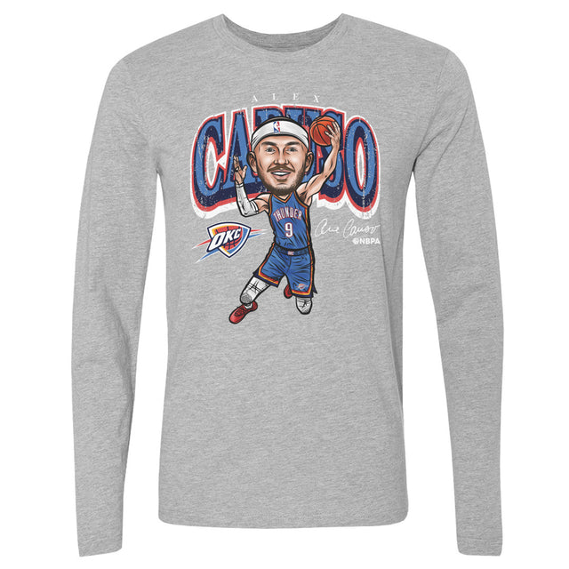 Alex Caruso Men's Long Sleeve T-Shirt | 500 LEVEL