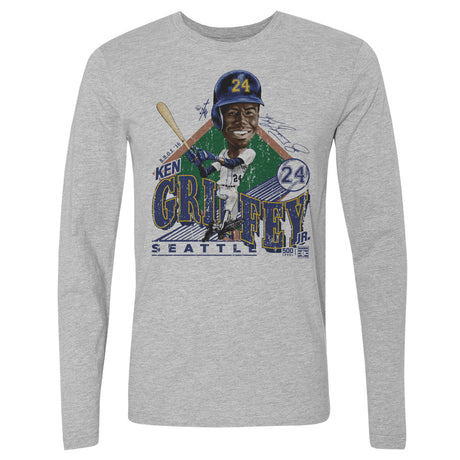 Ken Griffey Jr. Men's Long Sleeve T-Shirt | 500 LEVEL
