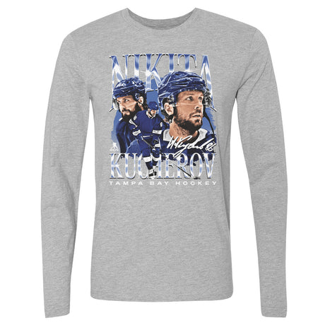 Nikita Kucherov Men's Long Sleeve T-Shirt | 500 LEVEL