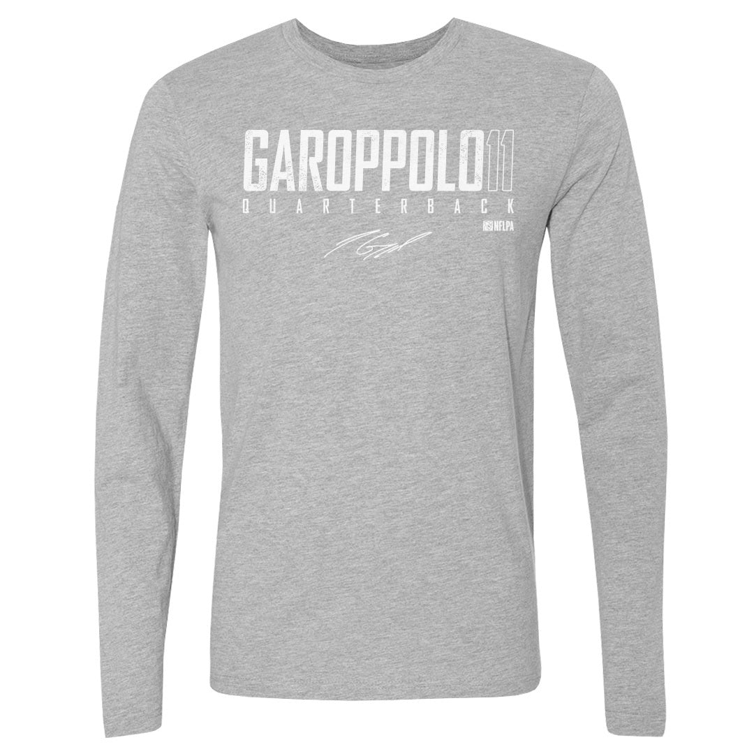 Jimmy Garoppolo Men's Long Sleeve T-Shirt | 500 LEVEL