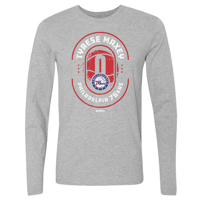 Tyrese Maxey Men's Long Sleeve T-Shirt | 500 LEVEL