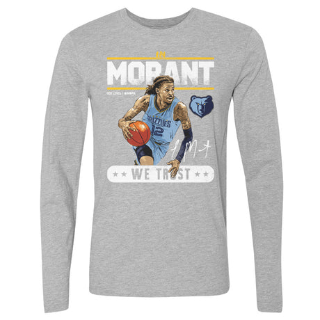 Ja Morant Men's Long Sleeve T-Shirt | 500 LEVEL