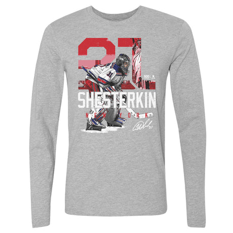 Igor Shesterkin Men's Long Sleeve T-Shirt | 500 LEVEL