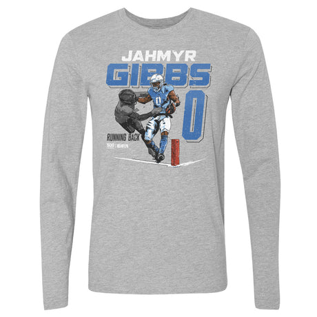 Jahmyr Gibbs Men's Long Sleeve T-Shirt | 500 LEVEL