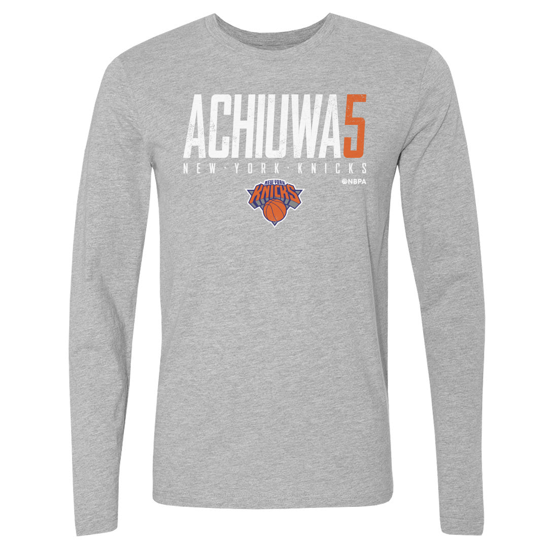 Precious Achiuwa Men&#39;s Long Sleeve T-Shirt | 500 LEVEL