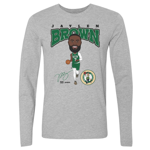 Jaylen Brown Men's Long Sleeve T-Shirt | 500 LEVEL