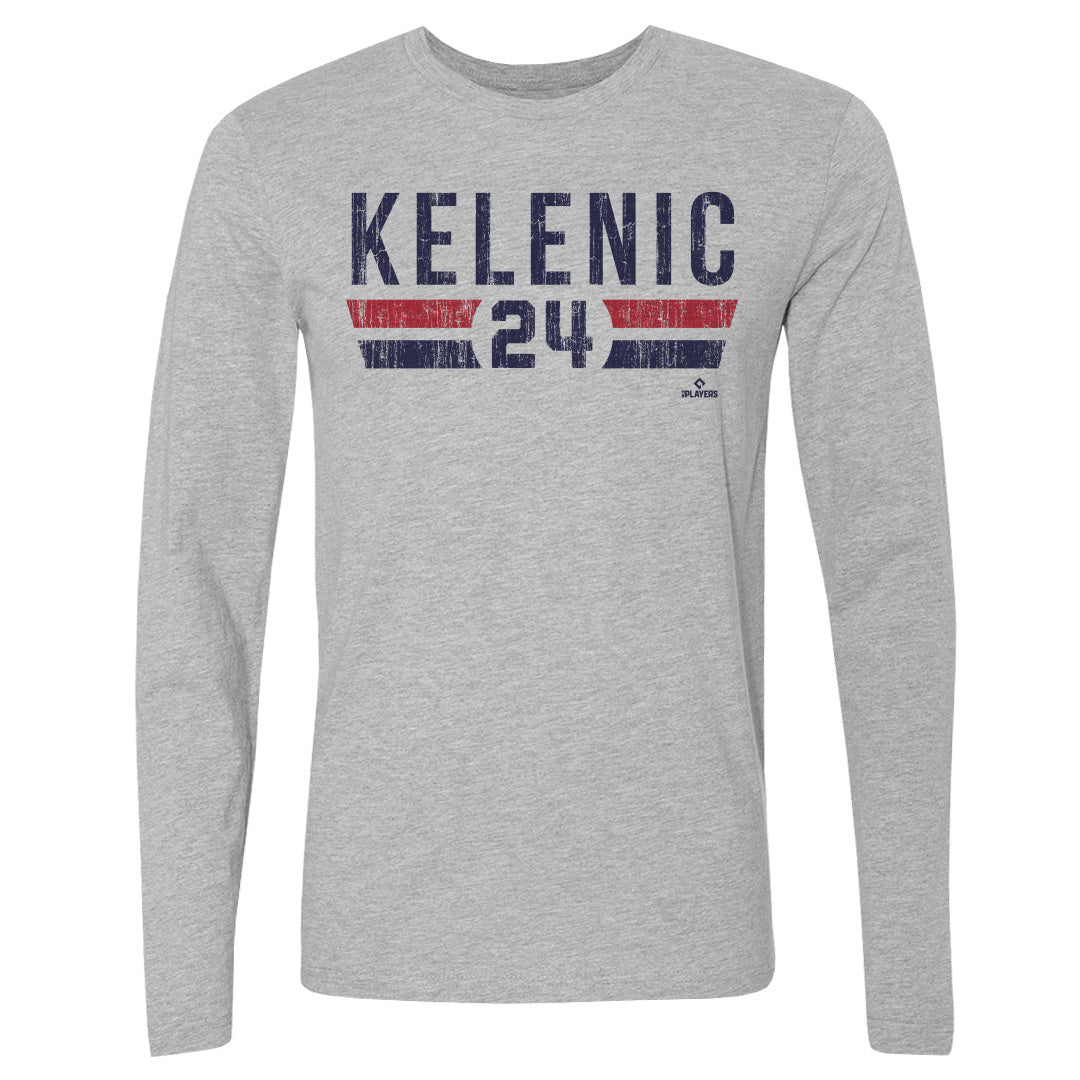 Jarred Kelenic Men&#39;s Long Sleeve T-Shirt | 500 LEVEL