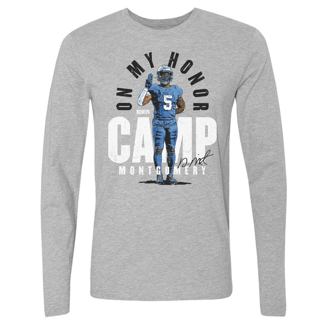 David Montgomery Men's Long Sleeve T-Shirt | 500 LEVEL