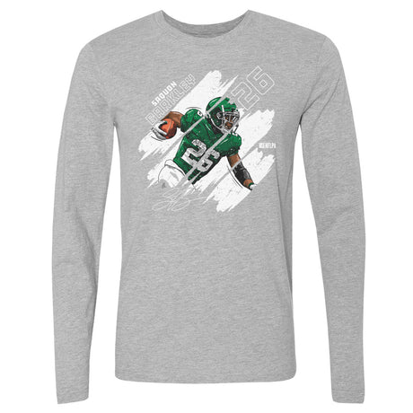 Saquon Barkley Men's Long Sleeve T-Shirt | 500 LEVEL