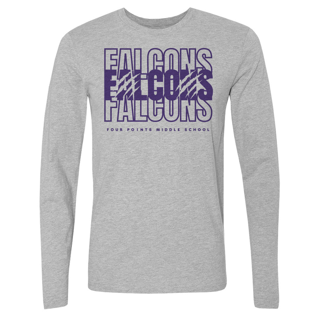 Crown Trio Men's Long Sleeve T-Shirt | 500 LEVEL