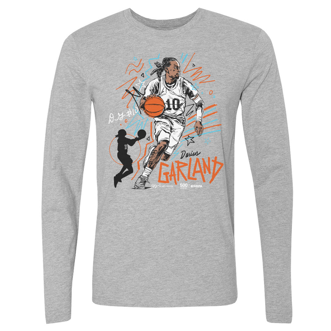 Darius Garland Men's Long Sleeve T-Shirt | 500 LEVEL