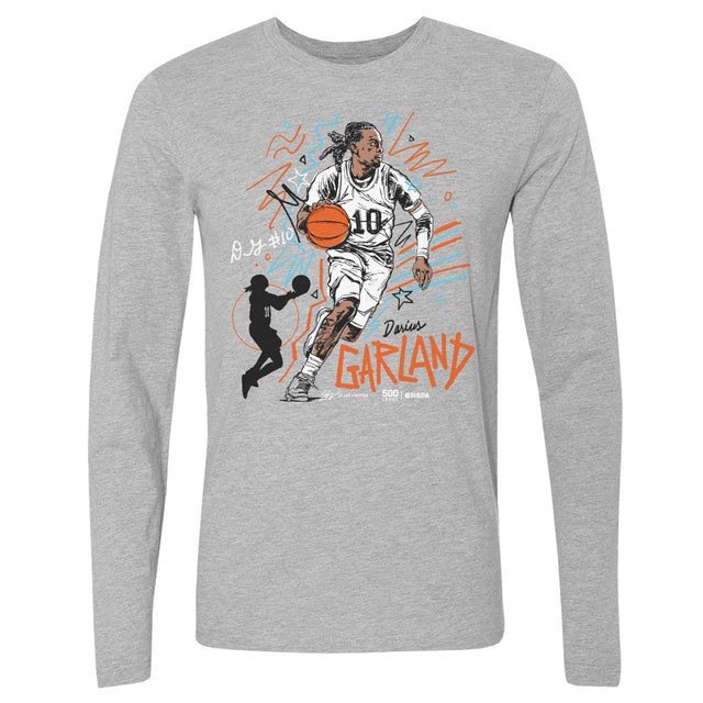 Darius Garland Men's Long Sleeve T-Shirt | 500 LEVEL