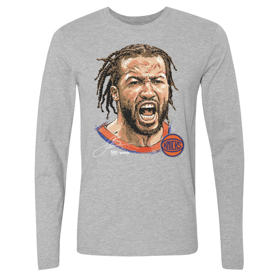 Jalen Brunson Men's Long Sleeve T-Shirt | 500 LEVEL