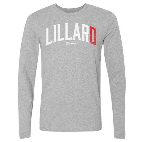 Damian Lillard Men's Long Sleeve T-Shirt | 500 LEVEL