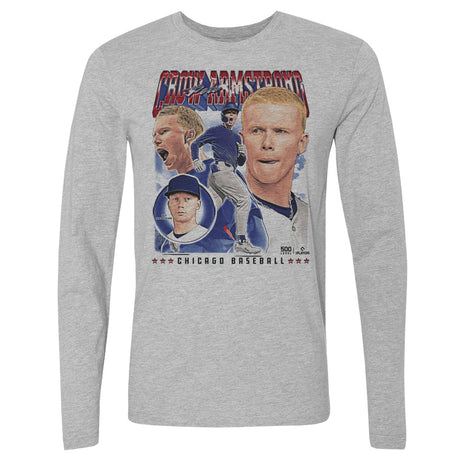 Pete Crow-Armstrong Men's Long Sleeve T-Shirt | 500 LEVEL