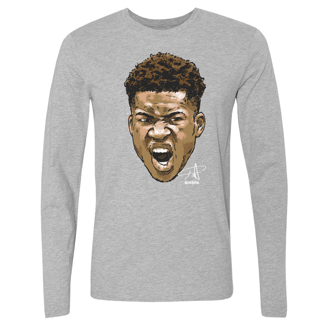 Giannis Antetokounmpo Men's Long Sleeve T-Shirt | 500 LEVEL