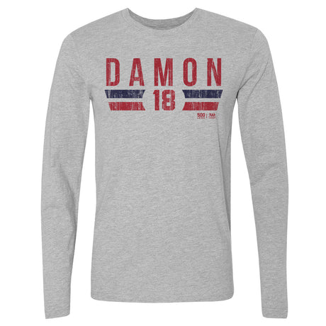 Johnny Damon Men's Long Sleeve T-Shirt | 500 LEVEL