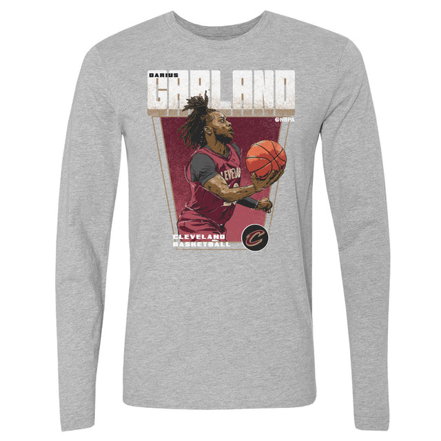 Darius Garland Men's Long Sleeve T-Shirt | 500 LEVEL
