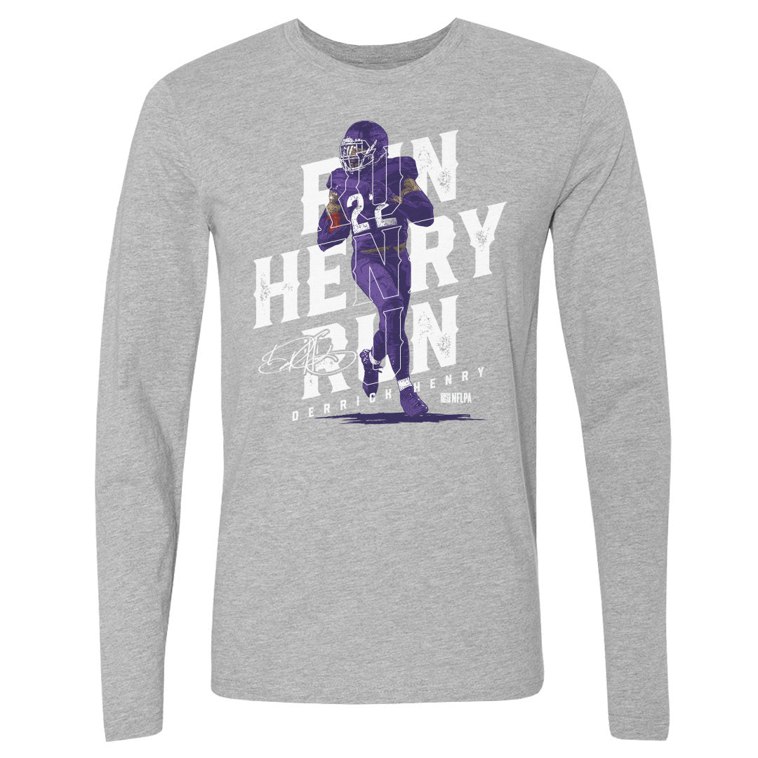 Derrick Henry Men&#39;s Long Sleeve T-Shirt | 500 LEVEL