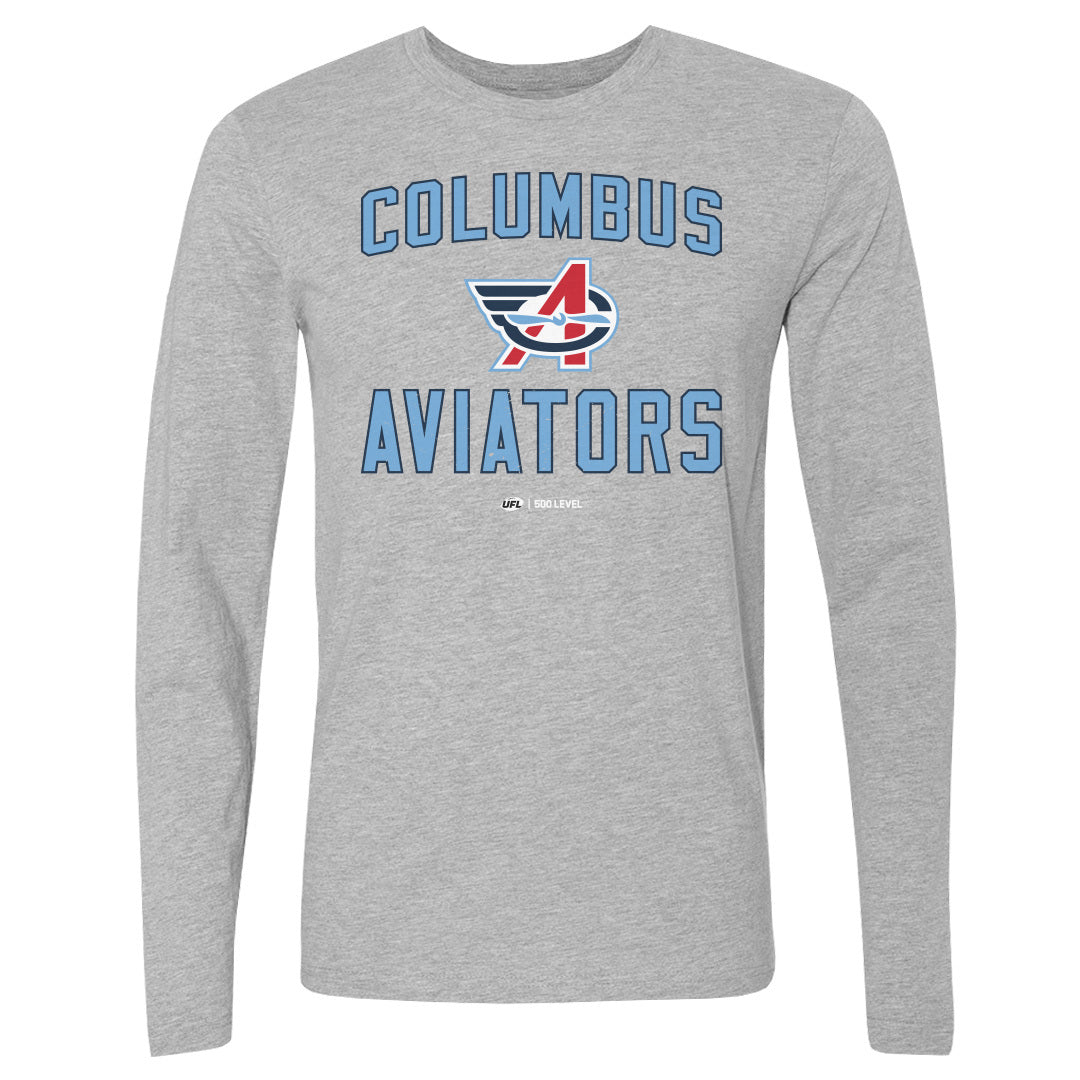 Columbus Aviators Men's Long Sleeve T-Shirt | 500 LEVEL