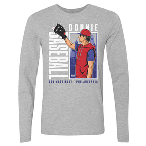 Don Mattingly Men's Long Sleeve T-Shirt | 500 LEVEL