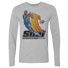 Shai Gilgeous-Alexander Men's Long Sleeve T-Shirt | 500 LEVEL