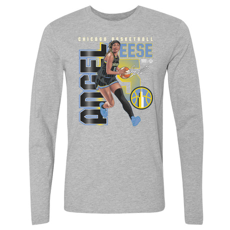 Angel Reese Men's Long Sleeve T-Shirt | 500 LEVEL