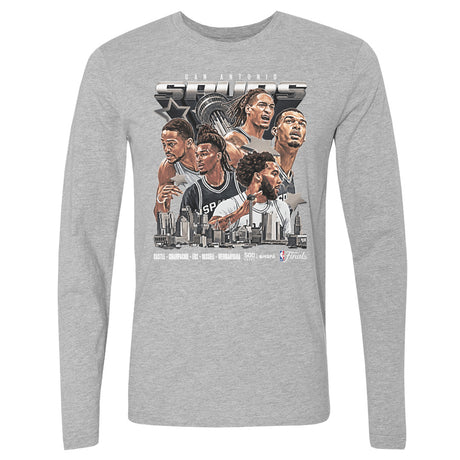 San Antonio Spurs Men's Long Sleeve T-Shirt | 500 LEVEL