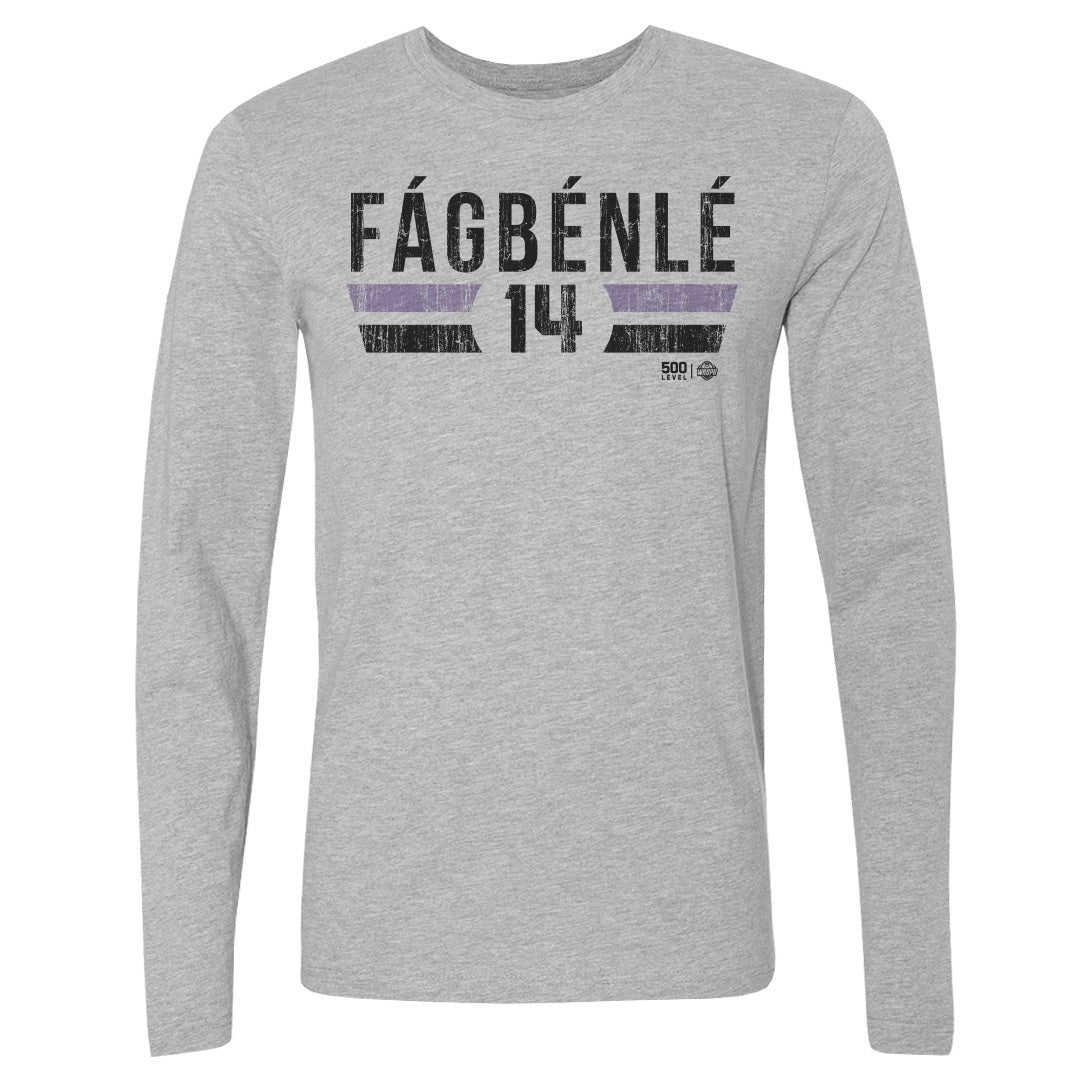 Temi Fagbenle Men's Long Sleeve T-Shirt | 500 LEVEL