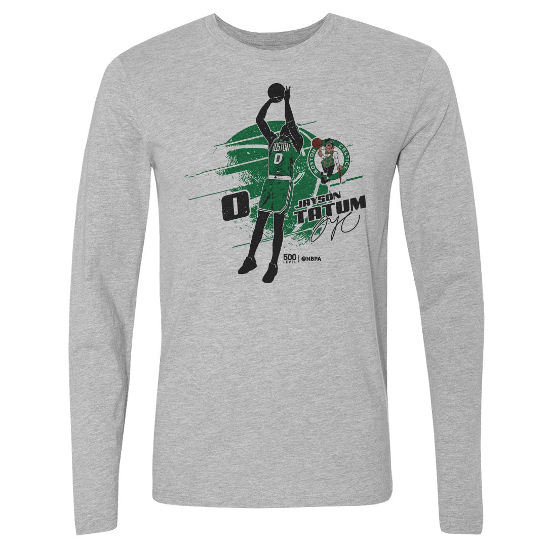 Jayson Tatum Men's Long Sleeve T-Shirt | 500 LEVEL