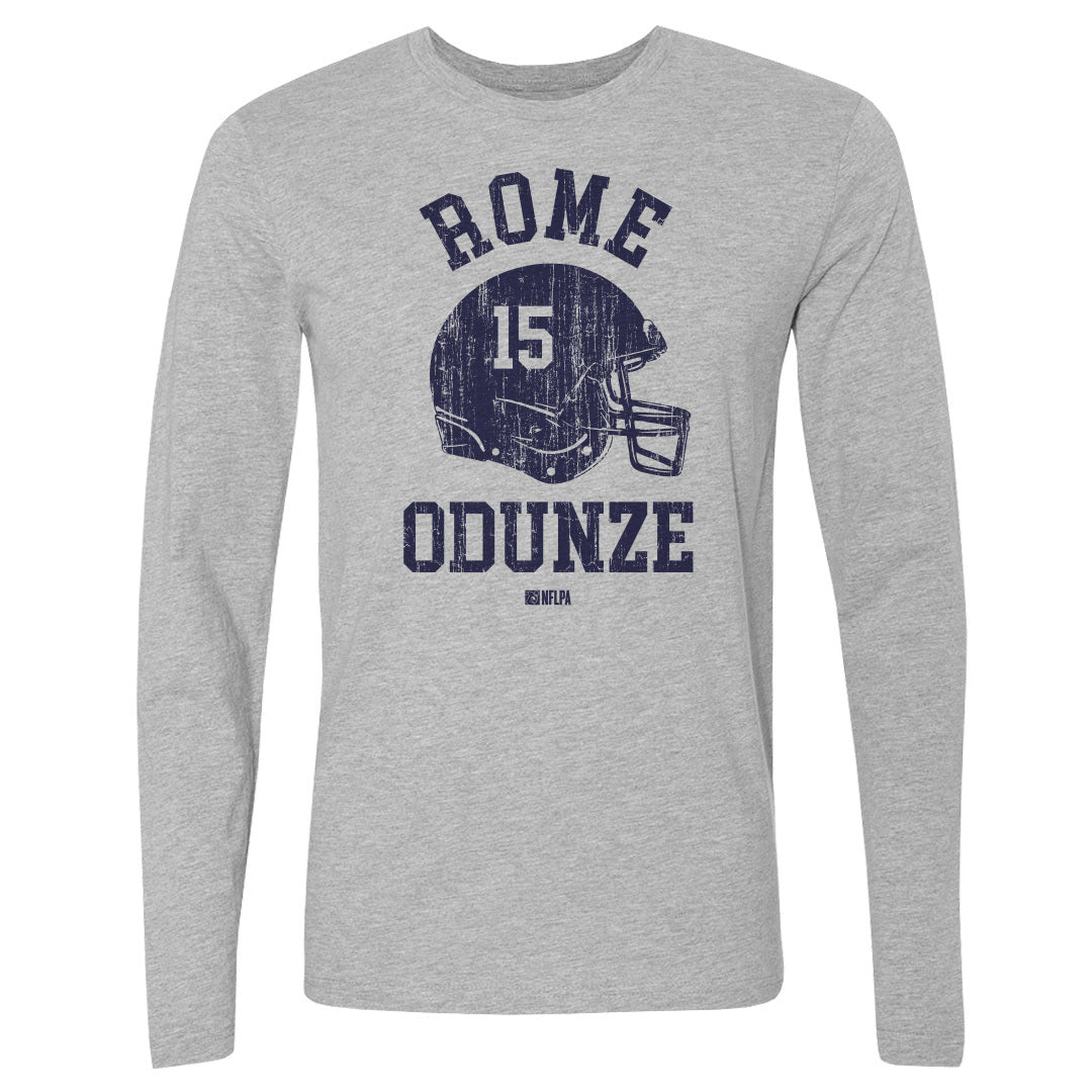 Rome Odunze Men's Long Sleeve T-Shirt | 500 LEVEL