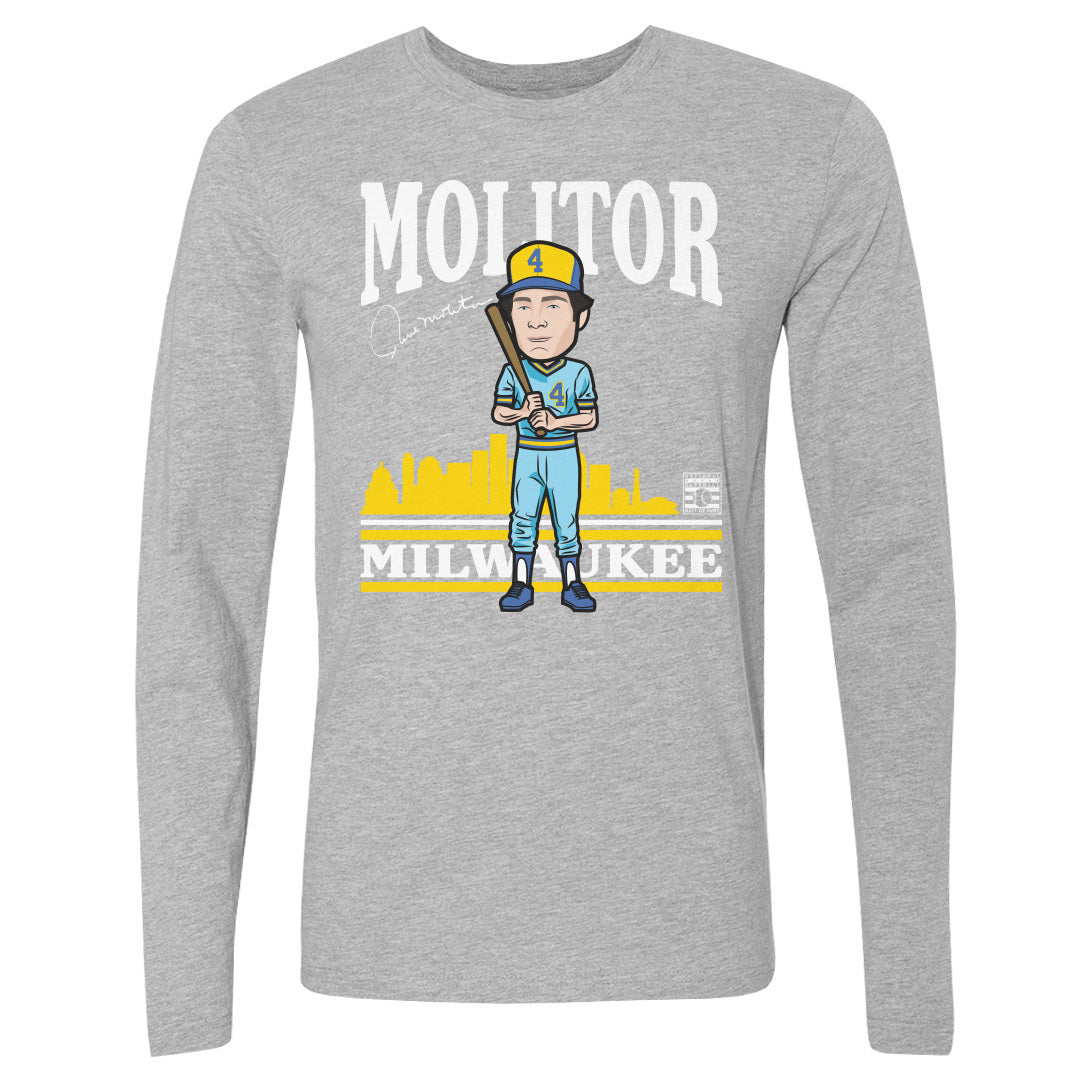 Paul Molitor Men's Long Sleeve T-Shirt | 500 LEVEL