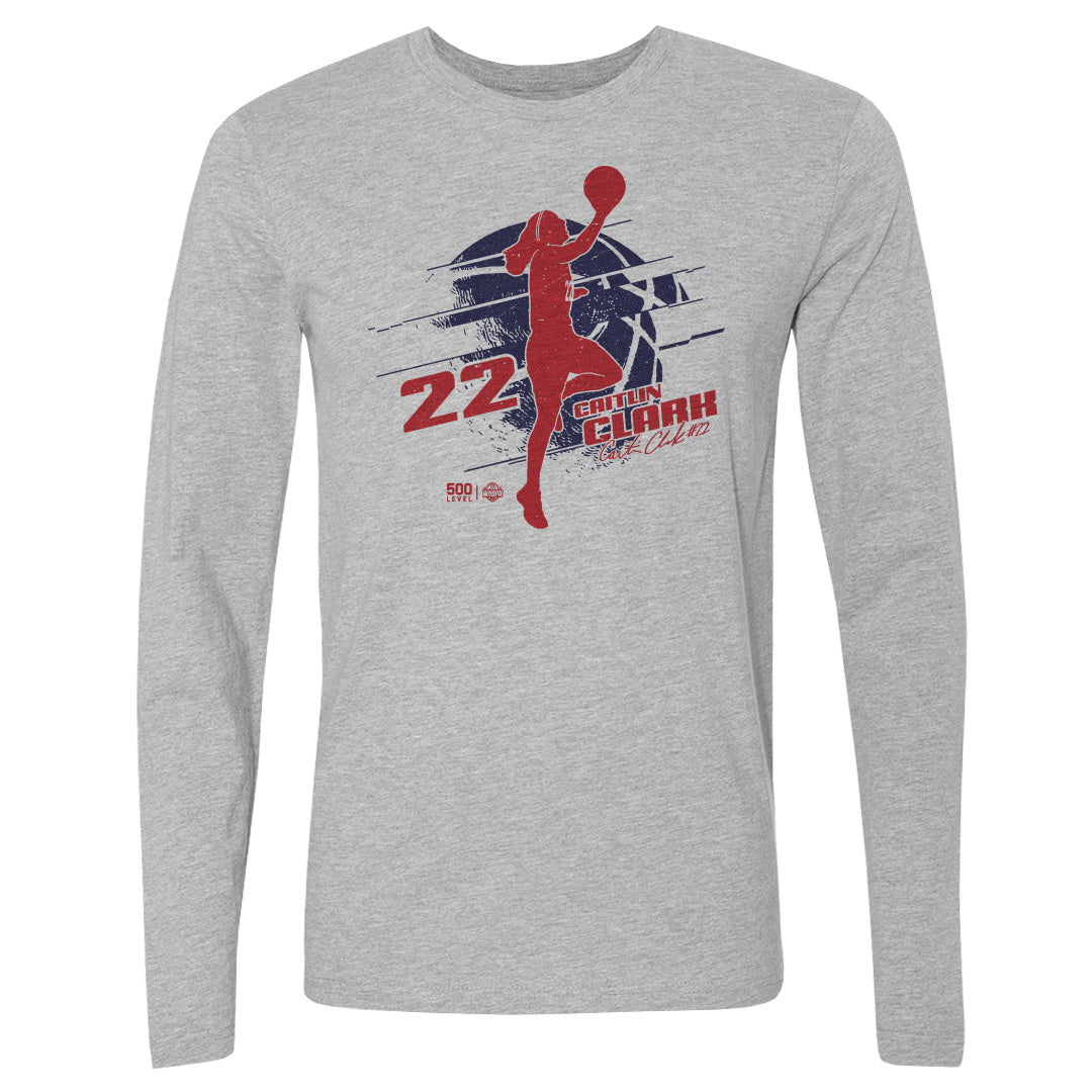 Caitlin Clark Men's Long Sleeve T-Shirt | 500 LEVEL