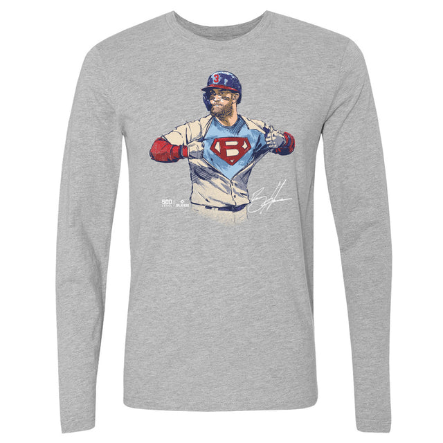 Bryce Harper Men's Long Sleeve T-Shirt | 500 LEVEL