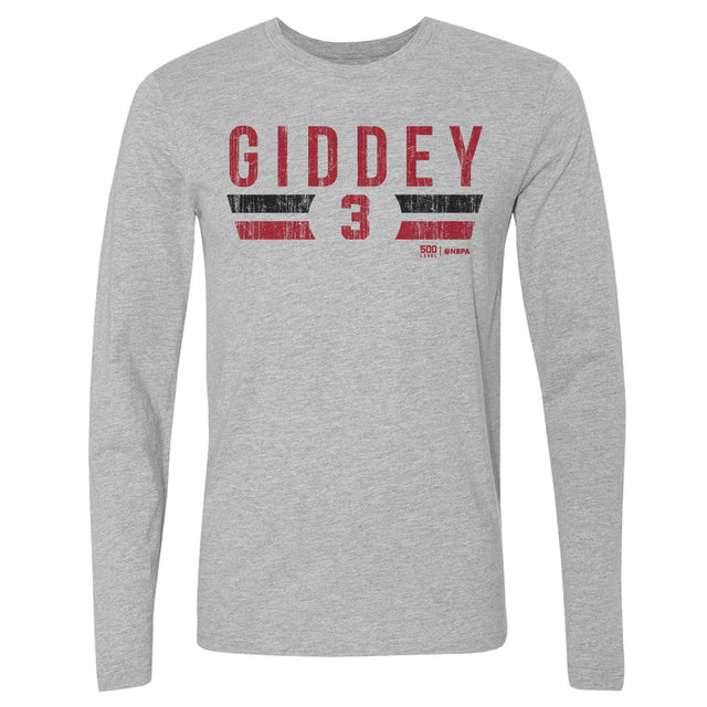 Josh Giddey Men's Long Sleeve T-Shirt | 500 LEVEL
