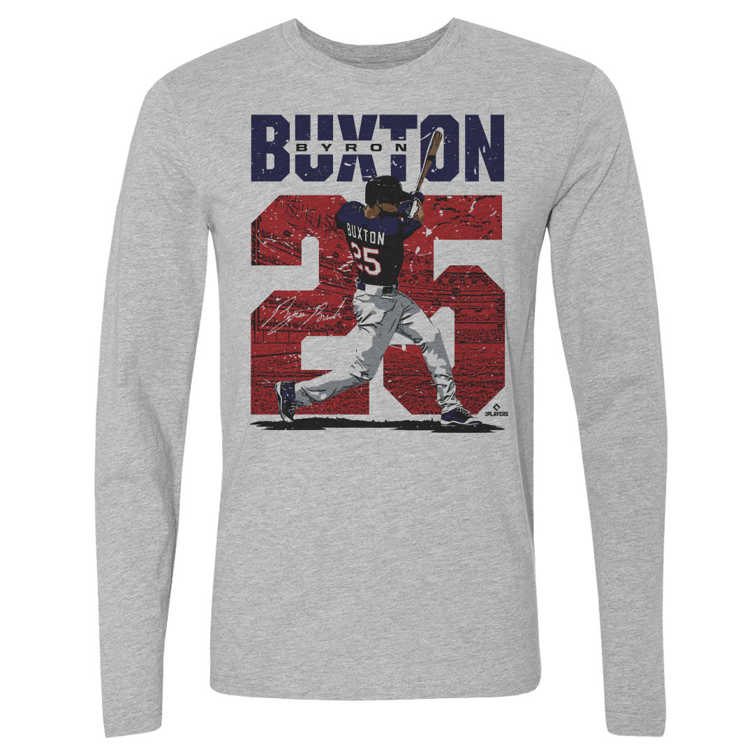 Byron Buxton Men's Long Sleeve T-Shirt | 500 LEVEL
