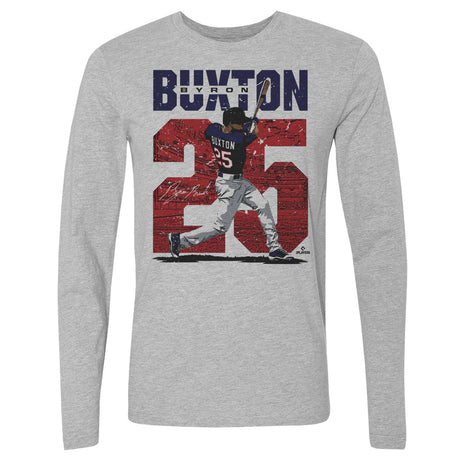 Byron Buxton Men's Long Sleeve T-Shirt | 500 LEVEL