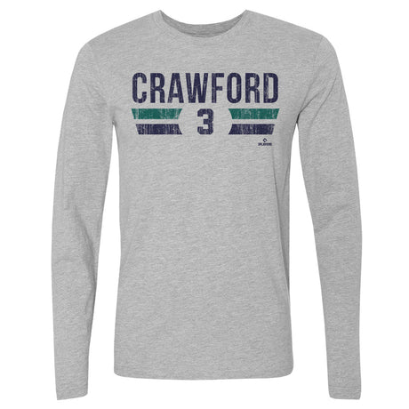 J.P. Crawford Men's Long Sleeve T-Shirt | 500 LEVEL
