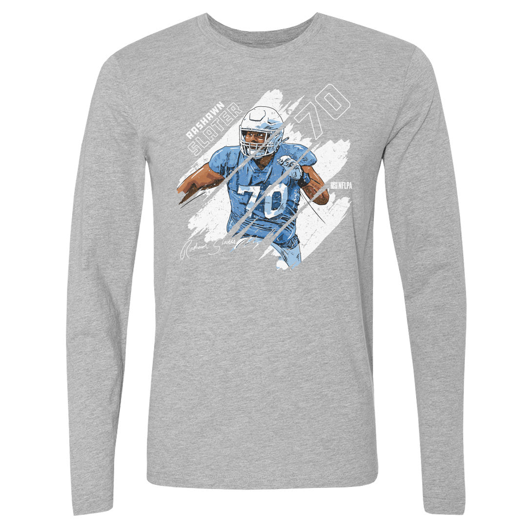 Rashawn Slater Men's Long Sleeve T-Shirt | 500 LEVEL