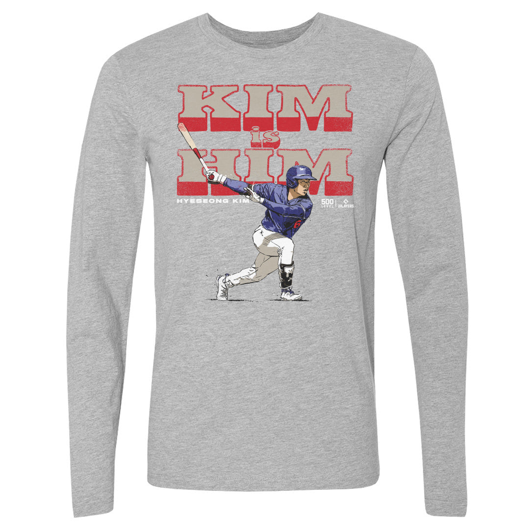 Hyeseong Kim Men's Long Sleeve T-Shirt | 500 LEVEL
