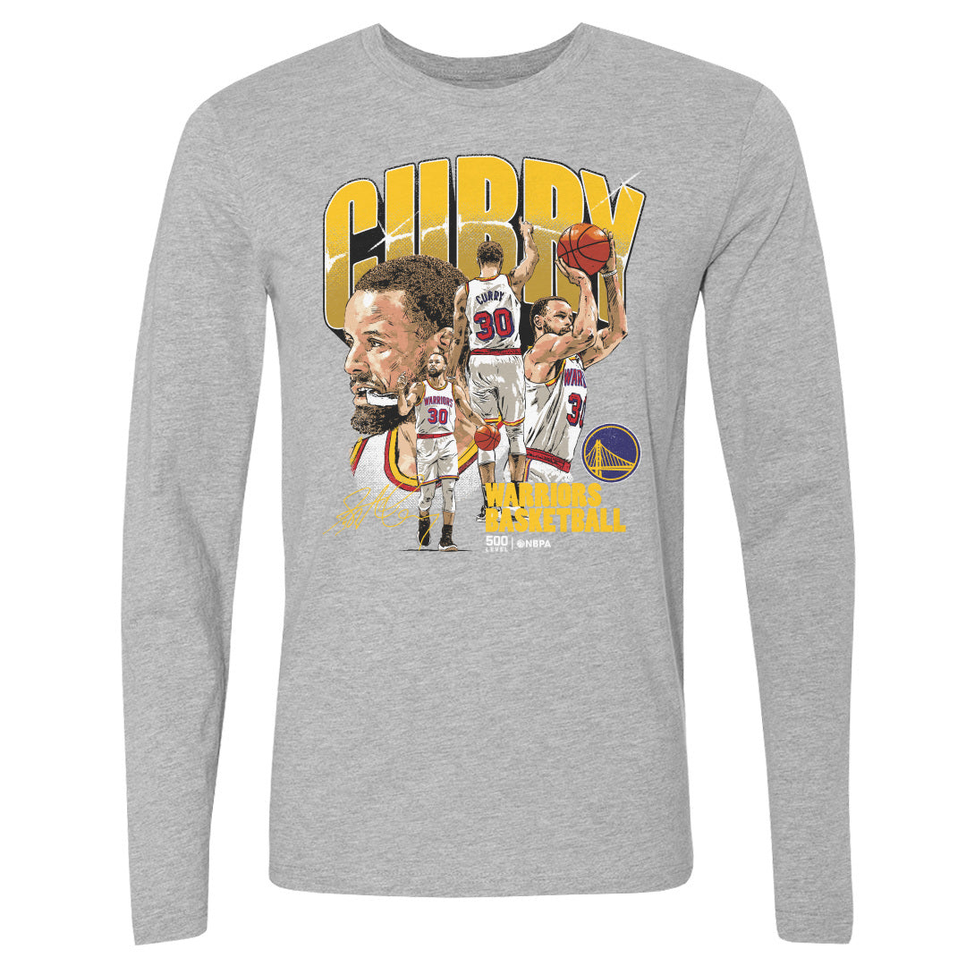 Steph Curry Men's Long Sleeve T-Shirt | 500 LEVEL