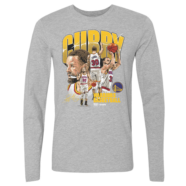 Steph Curry Men's Long Sleeve T-Shirt | 500 LEVEL