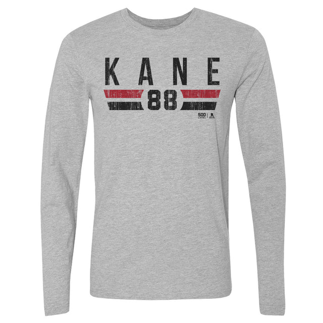Patrick Kane Men's Long Sleeve T-Shirt | 500 LEVEL