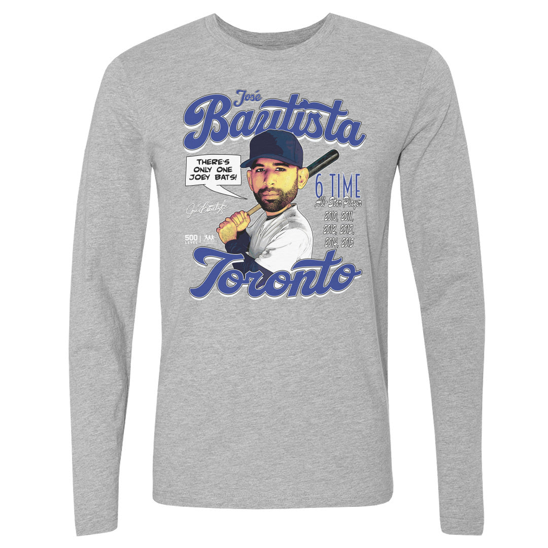Jose Bautista Men's Long Sleeve T-Shirt | 500 LEVEL