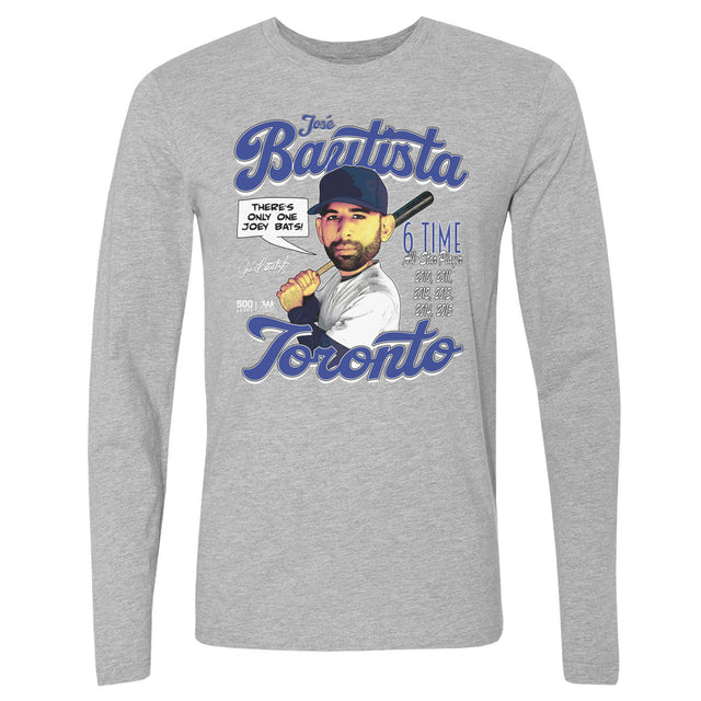 Jose Bautista Men's Long Sleeve T-Shirt | 500 LEVEL