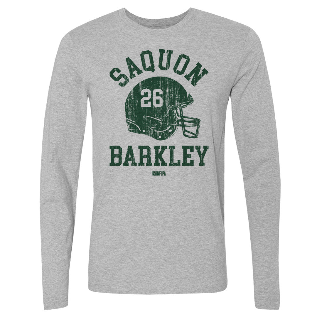 Saquon Barkley Men&#39;s Long Sleeve T-Shirt | 500 LEVEL