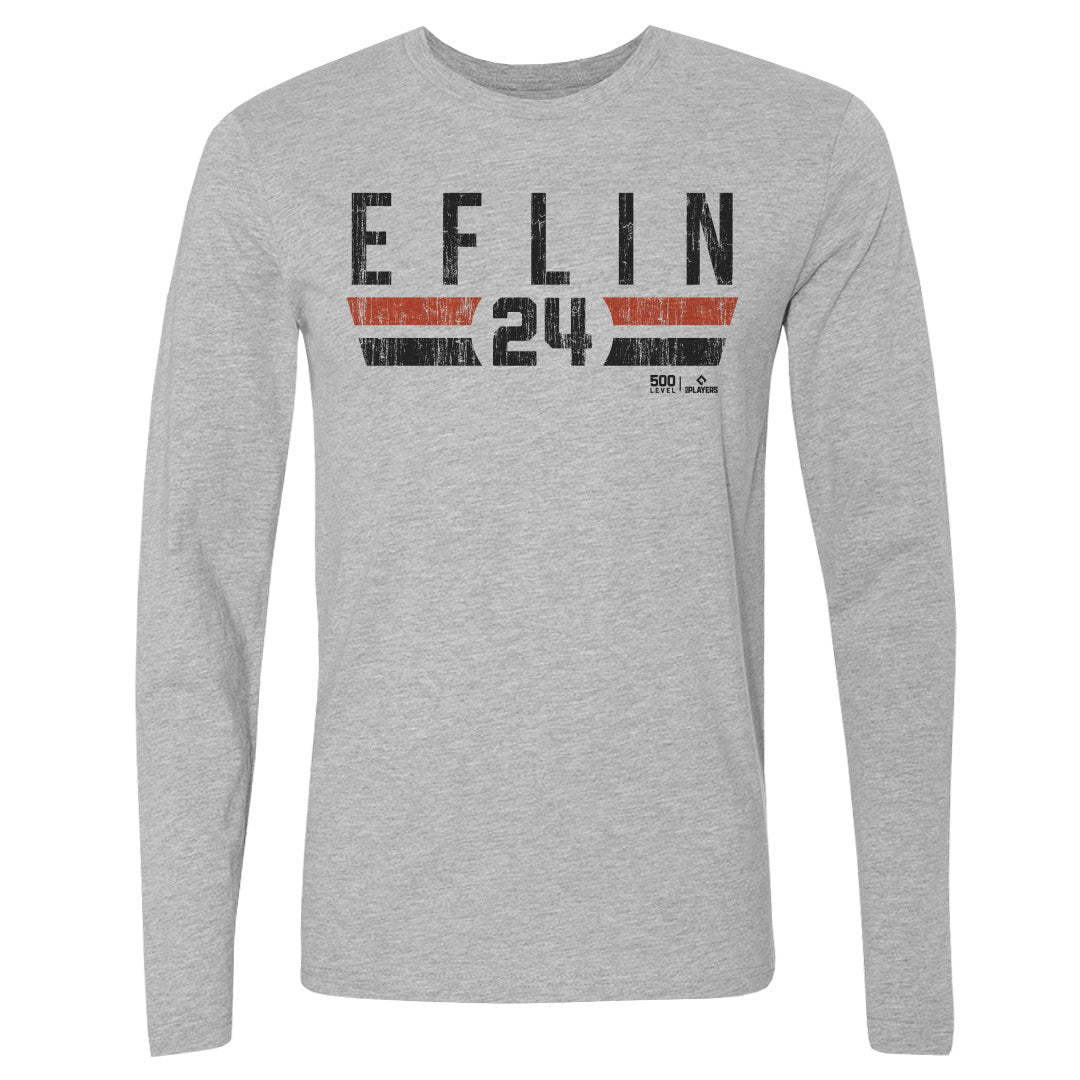 Zach Eflin Men's Long Sleeve T-Shirt | 500 LEVEL