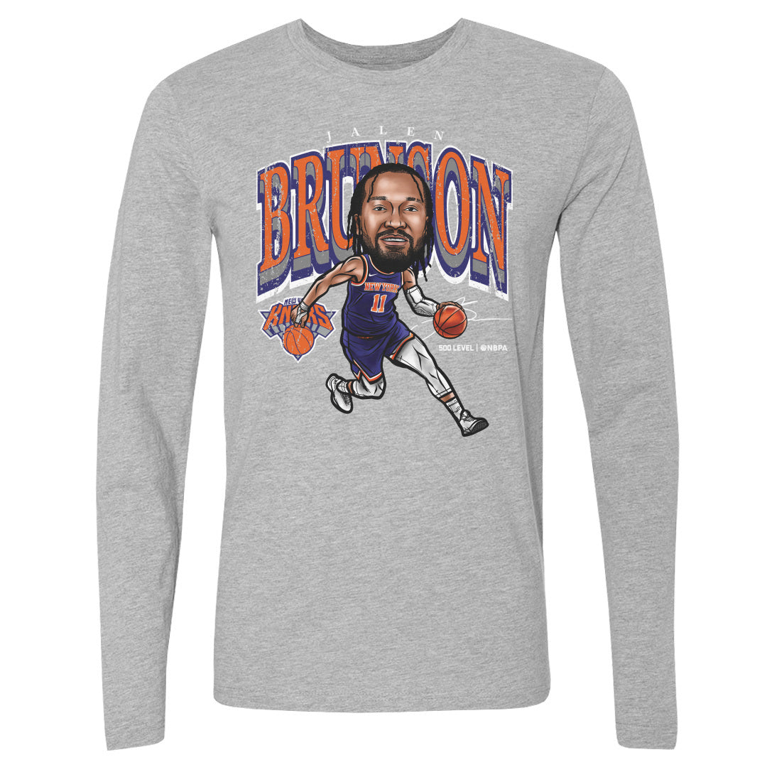 Jalen Brunson Men's Long Sleeve T-Shirt | 500 LEVEL