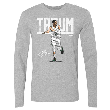 Jayson Tatum Men's Long Sleeve T-Shirt | 500 LEVEL